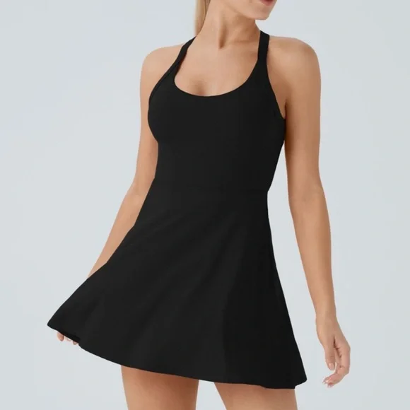 HALARA Women's Black Mini Dress - Picture 10 of 11